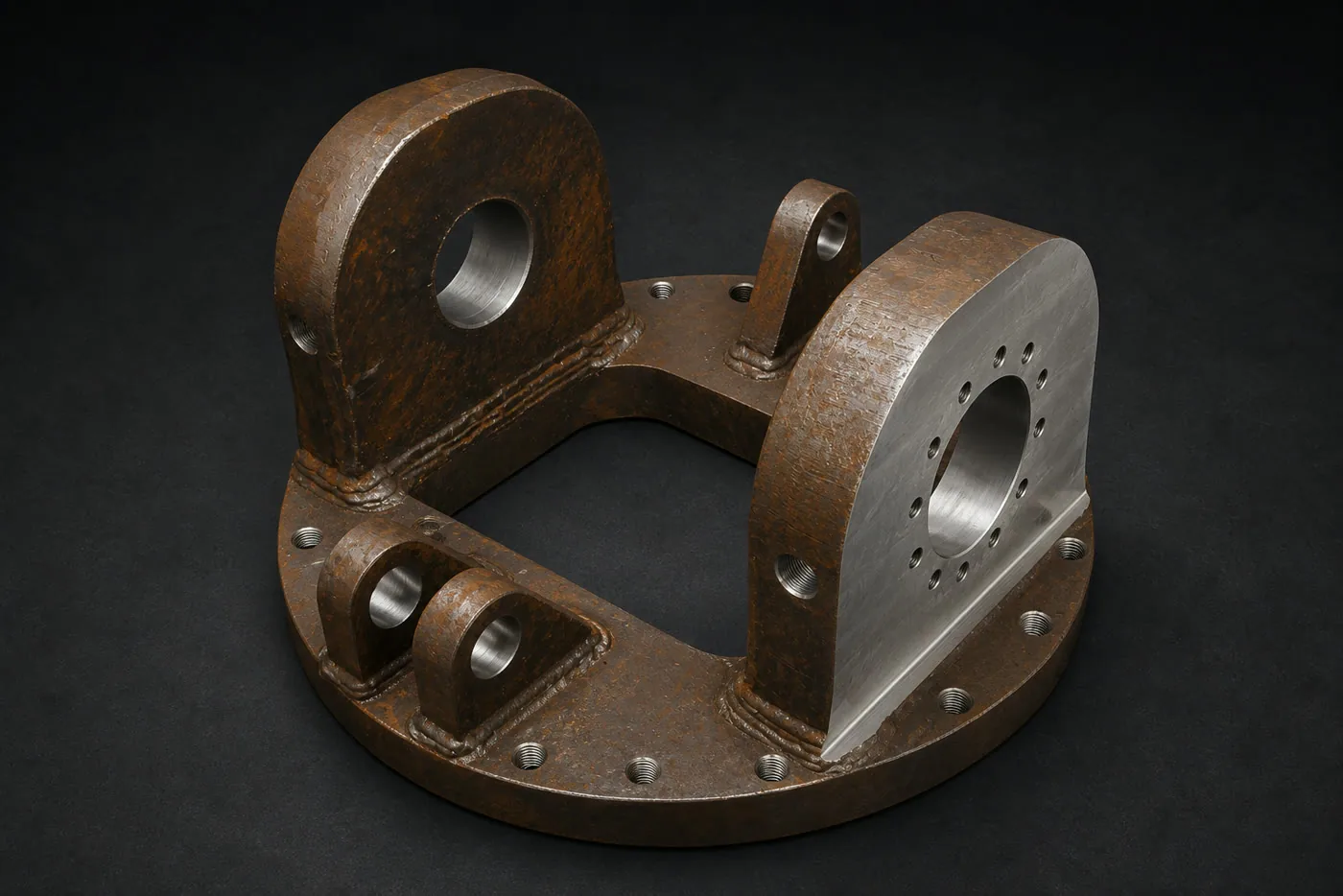 KTM machined part