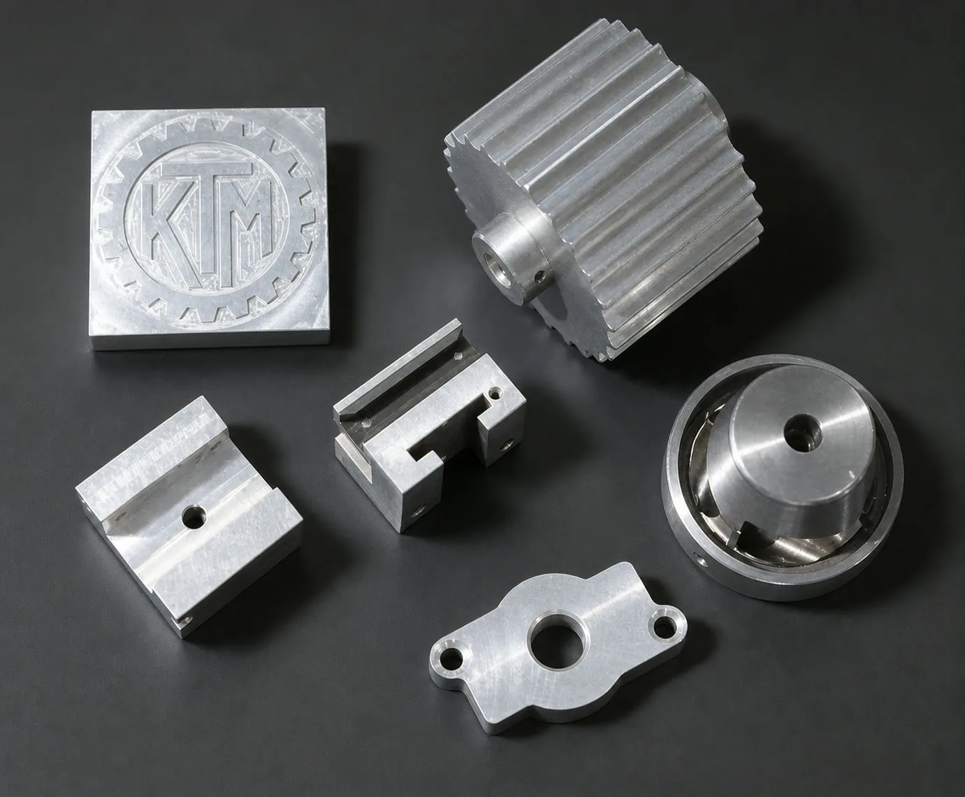 KTM machined part