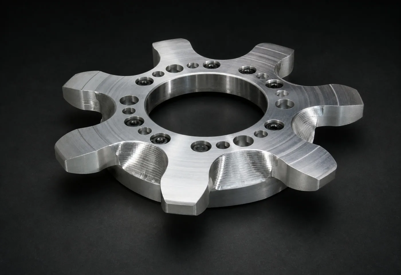 KTM machined part