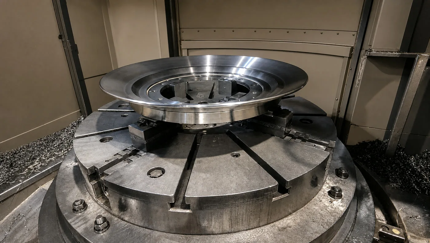KTM machined part